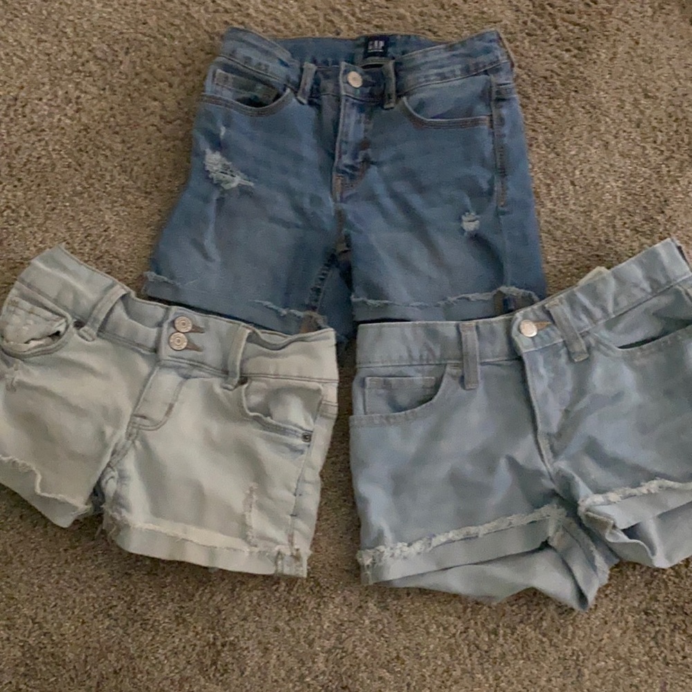 Girls Jean short lot